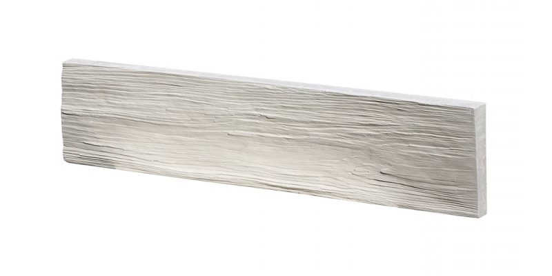 Piatra decorativă crem Timber 2, aspect lemn, Stegu
