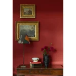 Vopsea rosie mata 7 la suta luciu pentru interior Farrow and Ball Mostra Incarnadine No. 248 100 ml