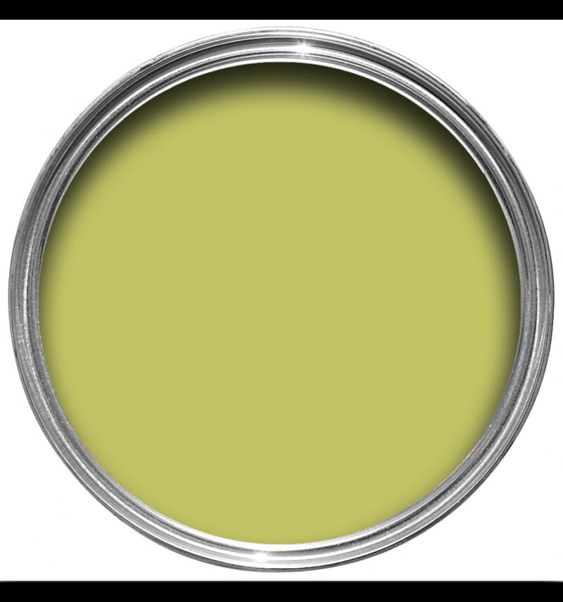Vopsea verde satinata 20 la suta luciu pentru interior Farrow and Ball Estate Eggshell Acid Drop No. 9908 750 ml - imagine 2
