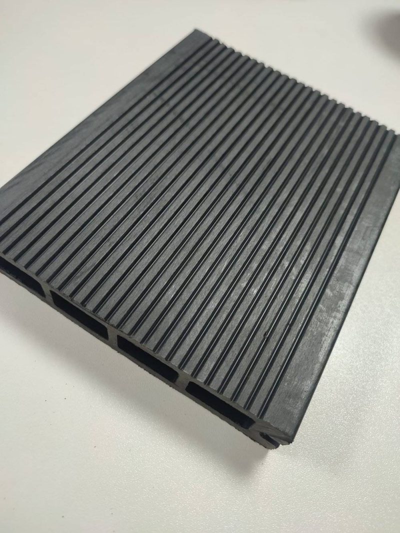 Placa decking wpc dubla fata gri antracit Negroni RFC, exterior, 140x25x3000 mm