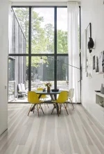 Parchet Kahrs Lux Stream frasin lacuit ultra mat periat micro bizotat gri 1-strip 2420x187x15 mm 151N8AAKH4KW240