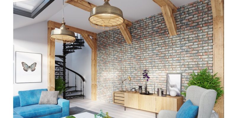 Piatra decorativa din beton tip placa Stegu Cambridge 7 0.75 mp cutie - imagine 2