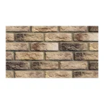 Piatră decorativă beton tip colțar Cambridge 10, maro-bej, Stegu, 0.36 mp