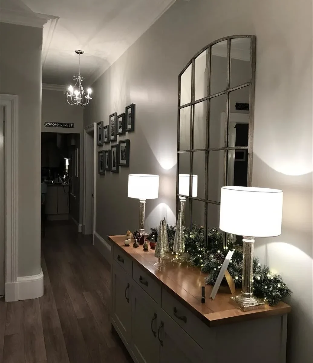 Vopsea gri mata 7 la suta luciu pentru interior Farrow and Ball Mostra Worsted No. 284 100 ml