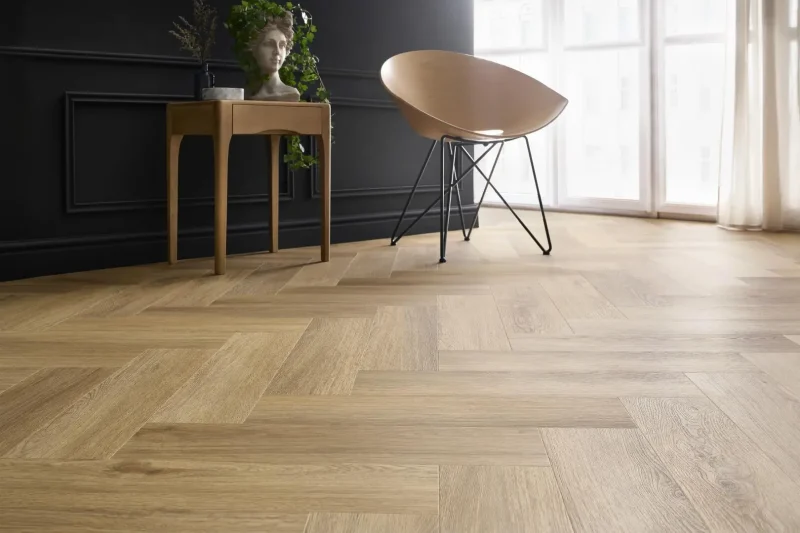 SPC ARBITON AMARON Herringbone floor 5.0/0.55 Burbon Oak CAS 208 592x148 mm