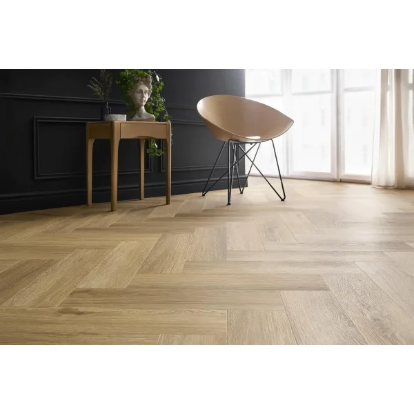 SPC ARBITON AMARON Herringbone floor 5.0/0.55 Burbon Oak CAS 208 592x148 mm