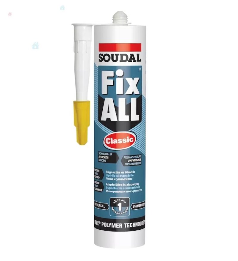 Adeziv polimer-hibrid, Fix ALL High Tack, Soudal, 290ml