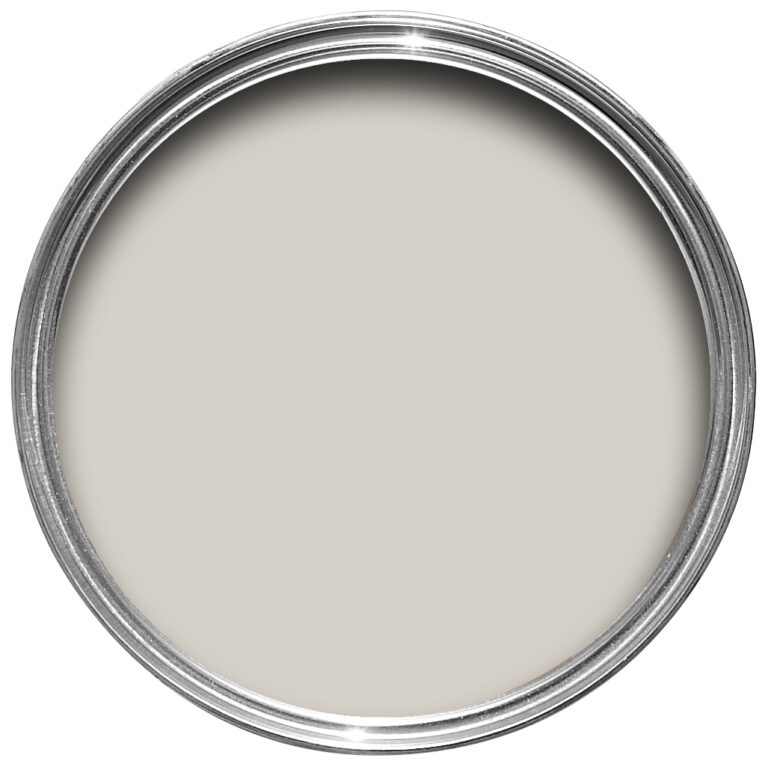 Vopsea gri mata 7 la suta luciu pentru interior Farrow and Ball Mostra Ammonite No. 274 100 ml
