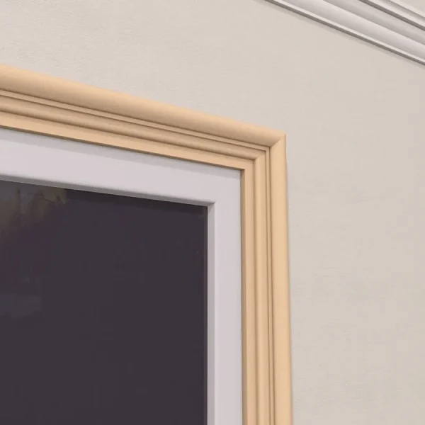 Ancadrament fereastră exterior FP102, polistiren expandat, 55x100x2000 mm