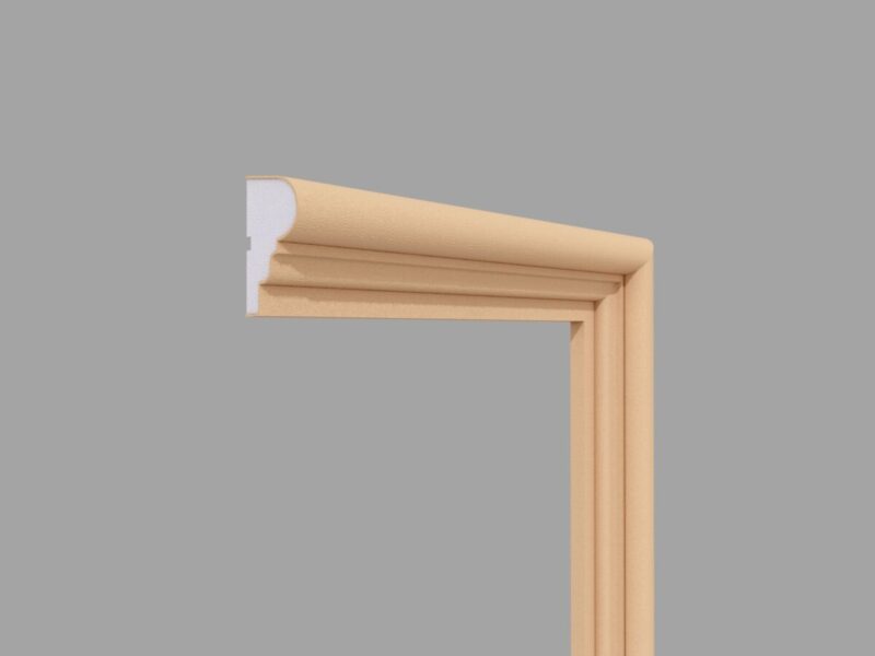 Ancadrament fereastră exterior FP102, polistiren expandat, 55x100x2000 mm