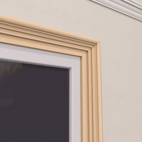 Ancadrament fereastră exterior FP103, decorativ, 80x120x2000 mm