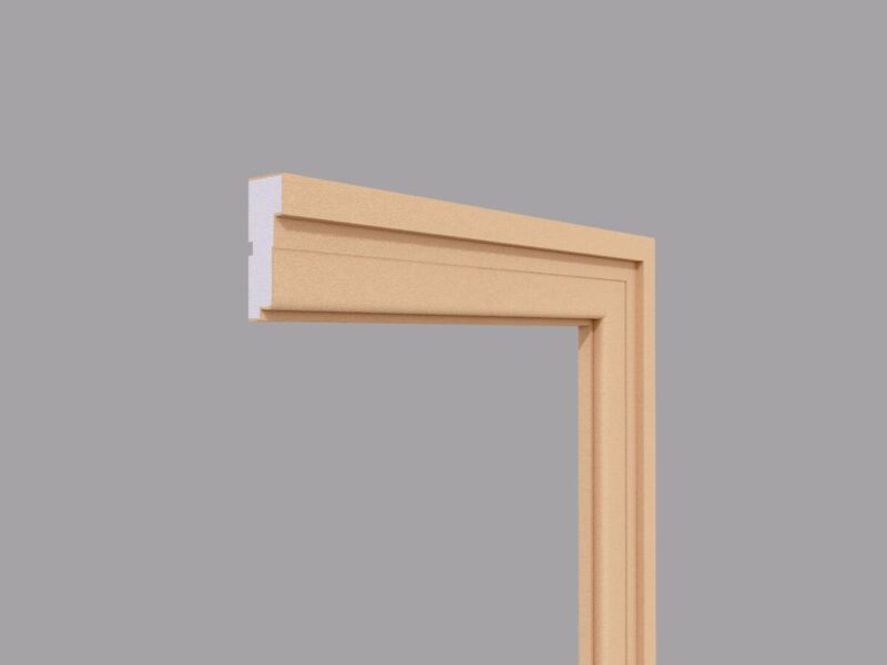 Ancadrament fereastra exterior FP108, polistiren, alb 38x100x2000 mm - imagine 4