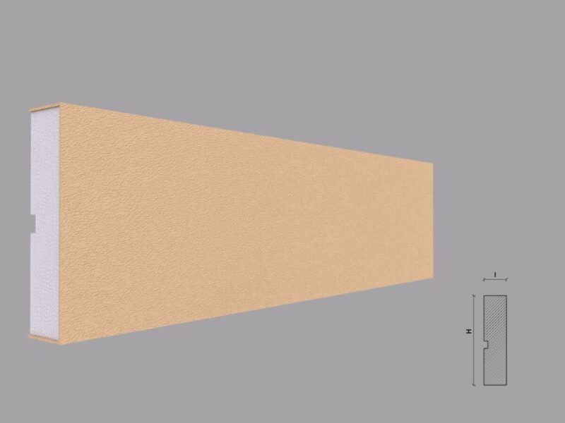 Ancadrament fereastra exterior FP109 30x120x2000 mm - imagine 2