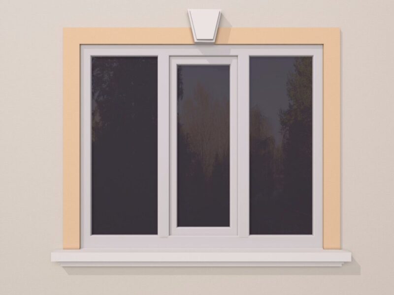 Ancadrament fereastra exterior FP109 30x120x2000 mm - imagine 3