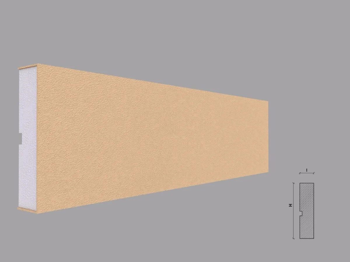 Ancadrament fereastra exterior FP109 30x120x2000 mm