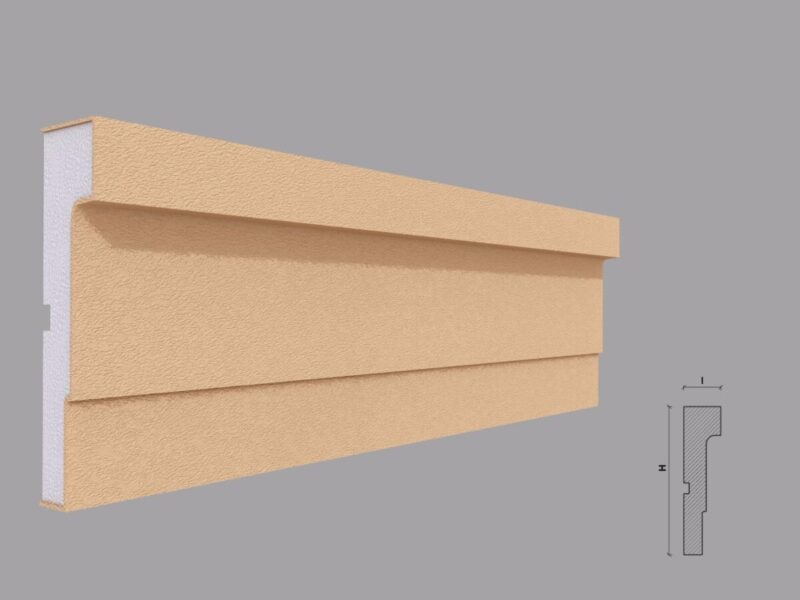 Ancadrament fereastra exterior FP112 35x140x2000 mm - imagine 2
