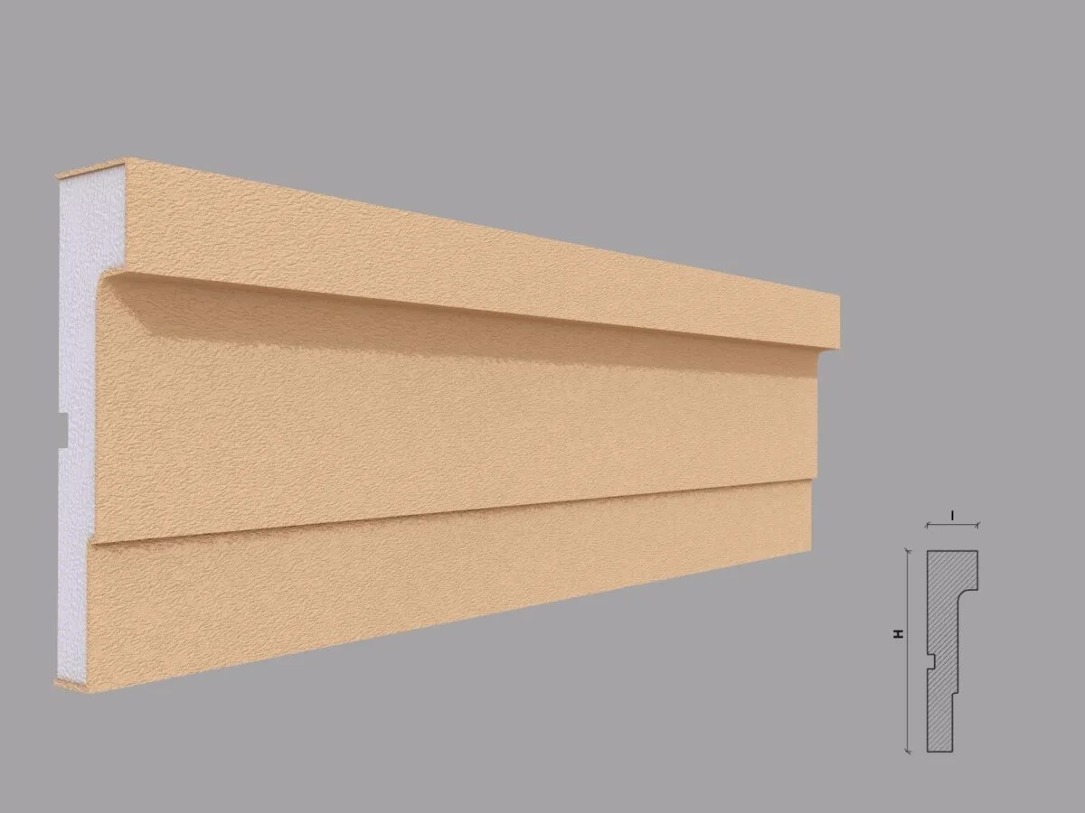 Ancadrament fereastra exterior FP112 35x140x2000 mm