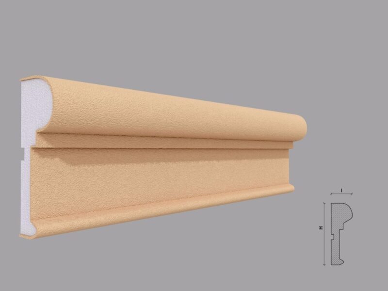 Ancadrament fereastra exterior FP113 40x120x2000 mm - imagine 2