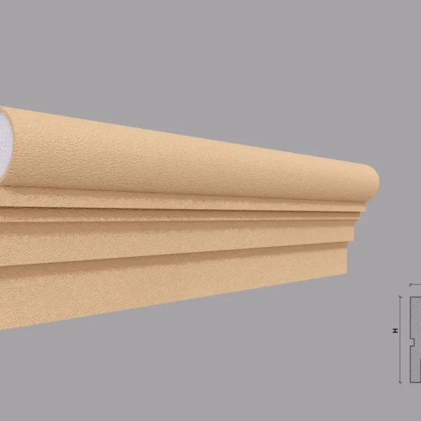 Ancadrament fereastra exterior FP114 50x115x2000 mm