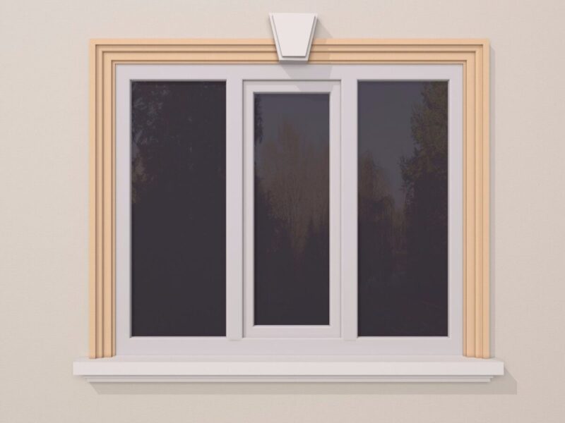 Ancadrament fereastra exterior FP115 50x120x2000 mm - imagine 2