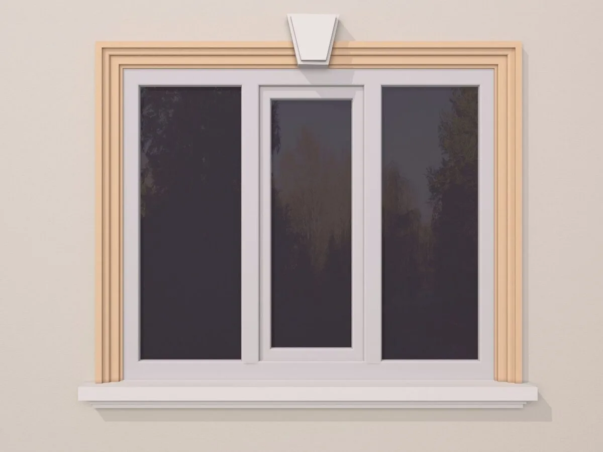 Ancadrament fereastra exterior FP115 50x120x2000 mm