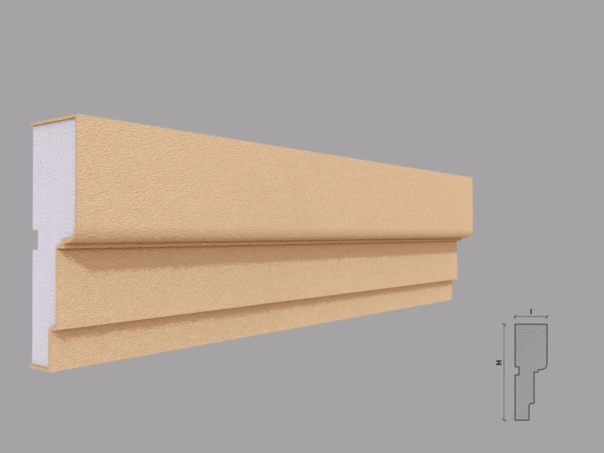 Ancadrament fereastra exterior FP117 40x140x2000 mm