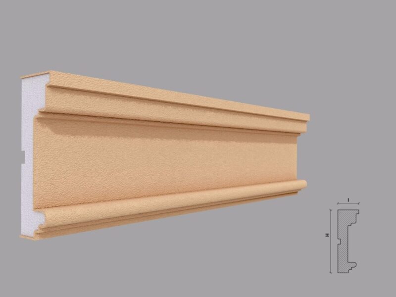 Ancadrament fereastra exterior FP118 40x120x2000 mm - imagine 2