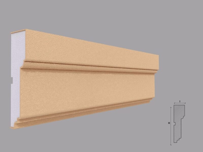 Ancadrament fereastră exterior FP120, 140x40x2000mm