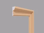 Ancadrament fereastra FP124, exterior, bej, 60x130x2000 mm