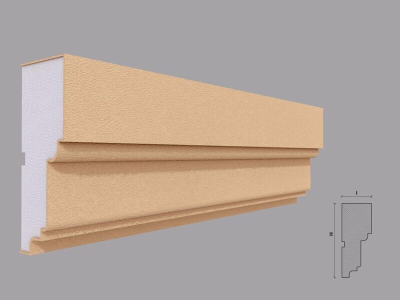 Ancadrament fereastra exterior FP126 56x140x2000 mm - imagine 2