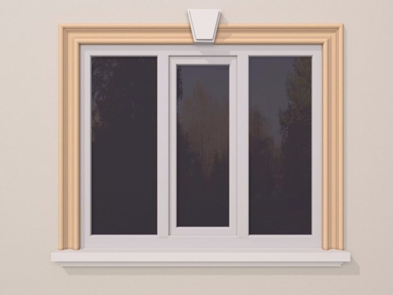 Ancadrament fereastra exterior FP127 50x150x2000 mm - imagine 4