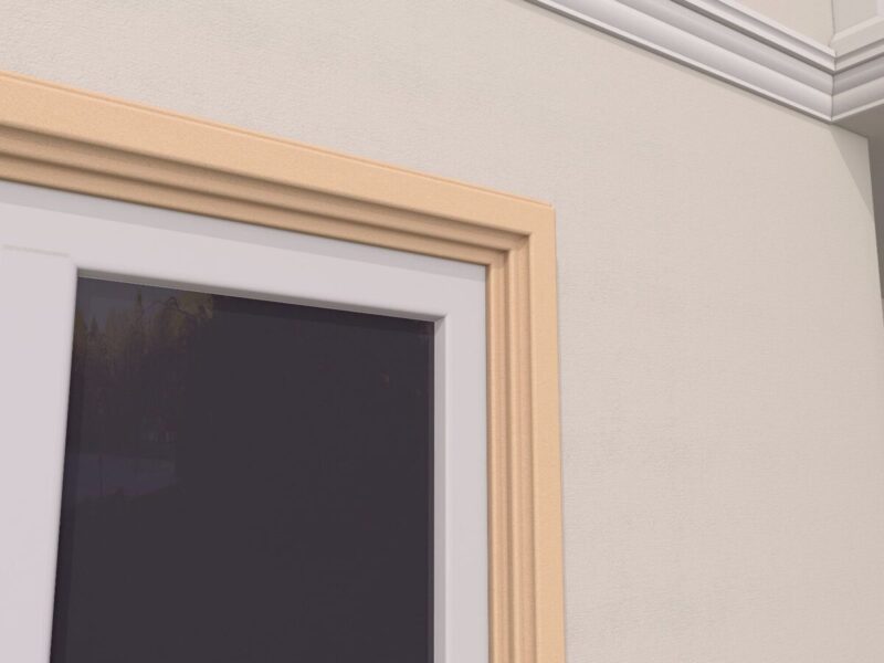 Ancadrament fereastra exterior FP128 53x110x2000 mm - imagine 3