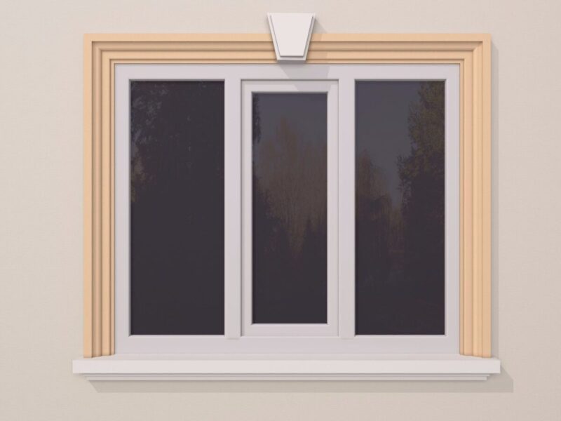 Ancadrament fereastra exterior FP130 63x146x2000 mm - imagine 4