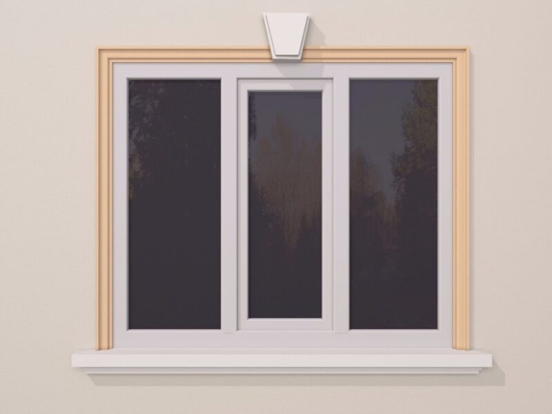 Ancadrament fereastra exterior FP131 40x80x2000 mm - imagine 4