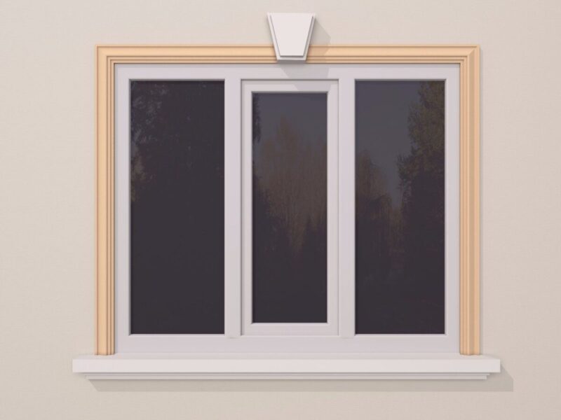 Ancadrament fereastra exterior FP132 30x95x2000 mm - imagine 4