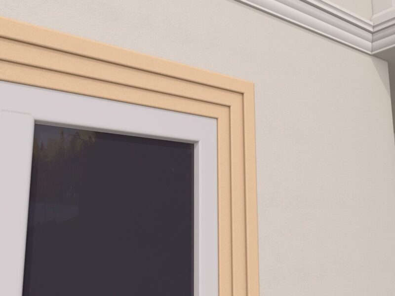 Ancadrament fereastra exterior FP134 45x135x2000 mm - imagine 3