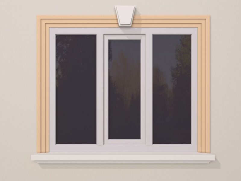 Ancadrament fereastra exterior FP134 45x135x2000 mm - imagine 4