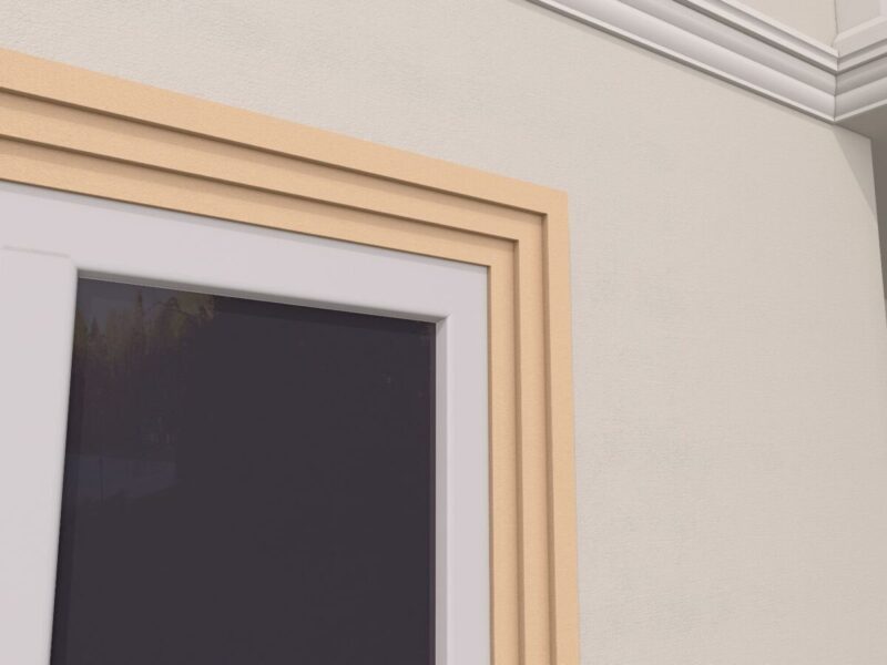 Ancadrament fereastra exterior FP136 40x125x2000 mm - imagine 3