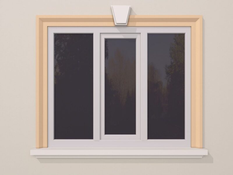 Ancadrament fereastra exterior FP137 45x130x2000 mm - imagine 4