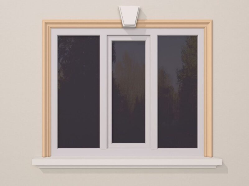 Ancadrament fereastra exterior FP138 36x110x2000 mm - imagine 3