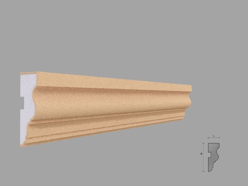 Ancadrament fereastra exterior, FP140, 31x80x2000 mm