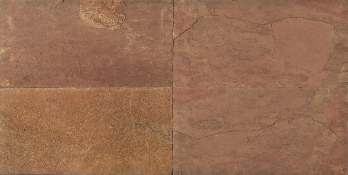 Ardezie Terra Red plăci, roșii, decorative, 60×30 cm