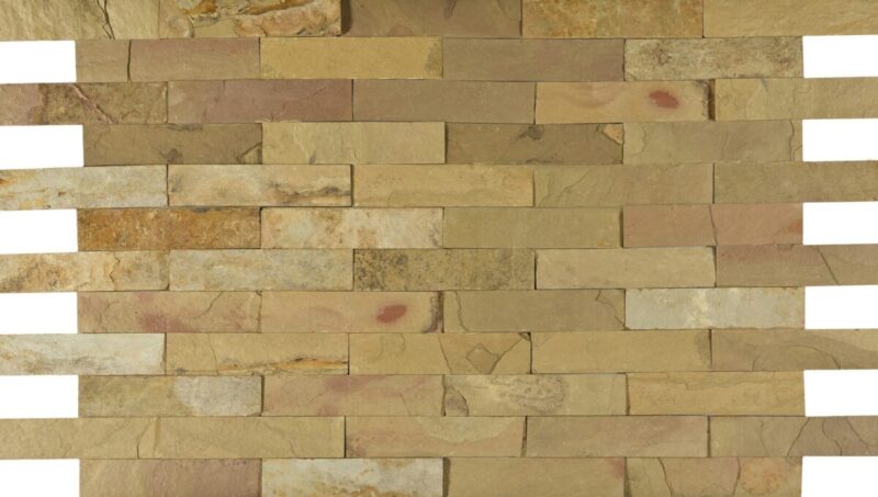 Ardezie Terra Yellow placaj, galben natural, L(20-40)x7, 1.2 cm