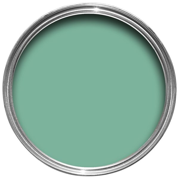 Vopsea verde mata 7 la suta luciu pentru interior Farrow and Ball Mostra Arsenic No. 214 100 ml