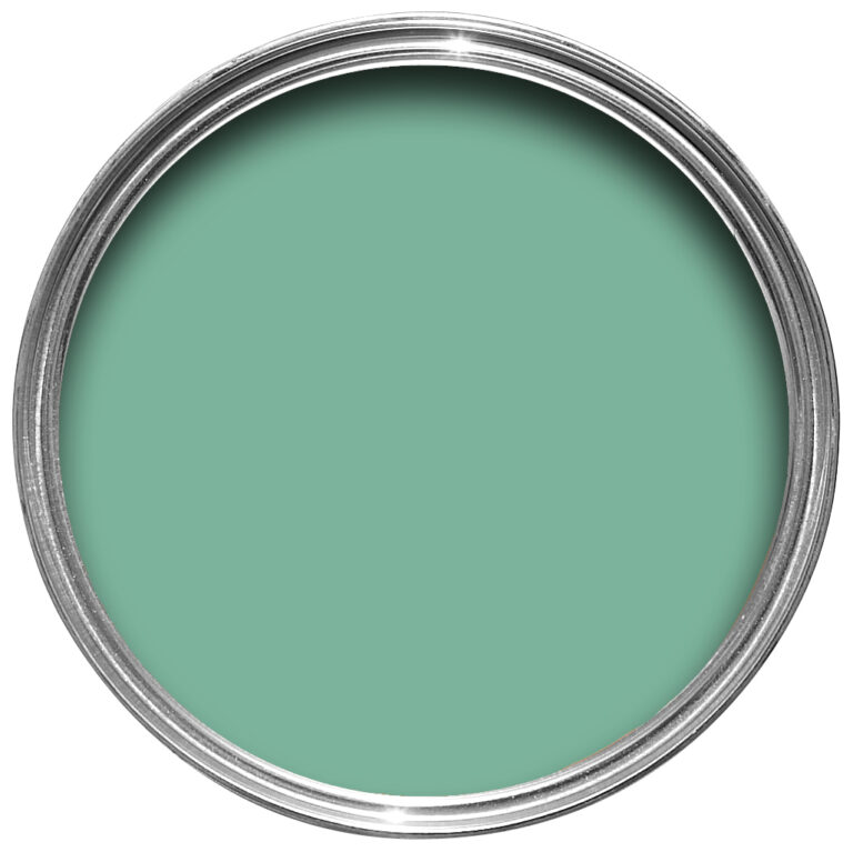 Vopsea verde mata 7 la suta luciu pentru interior Farrow and Ball Mostra Arsenic No. 214 100 ml