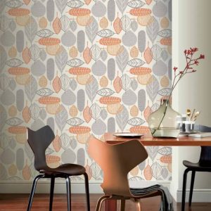 Tapet Arthouse Malmo Ochre Wallpaper Easy Living color Orange 1005 mm x 53 cm