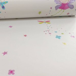 Tapet Arthouse Fairy Dust White Kids color White 1005 mm x 53 cm