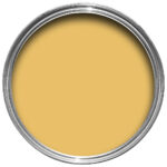 Vopsea galbena mata 7 la suta luciu pentru interior Farrow and Ball Mostra Babouche No. 223 100 ml