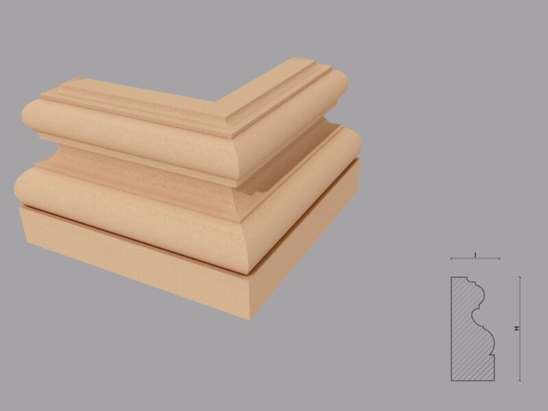 Baza Pilastru FP602-150 150x260x100 mm - imagine 4