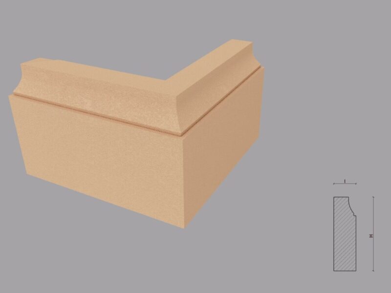 Baza pilastru FP603-300 150x350x70 mm - imagine 4